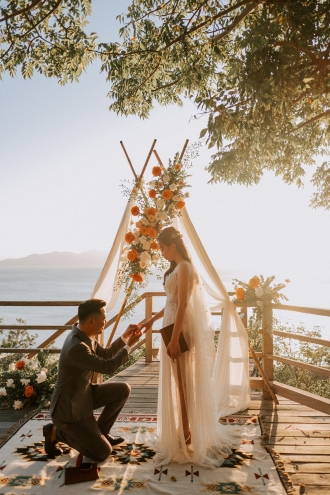 Elopement Wedding Phuong&Nga - Six Sense. Their journey began....